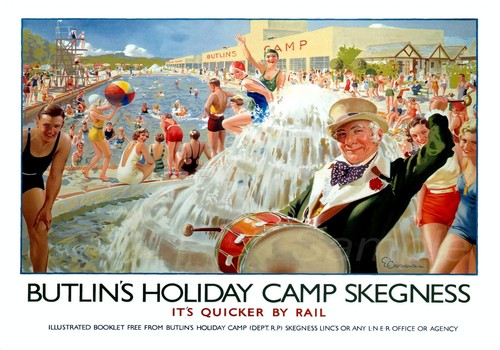 Vintage butlins skegness - vintage,
