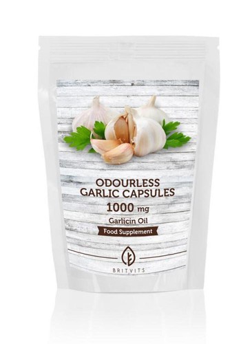 Garlic odourless 1000mg oil - garlic,