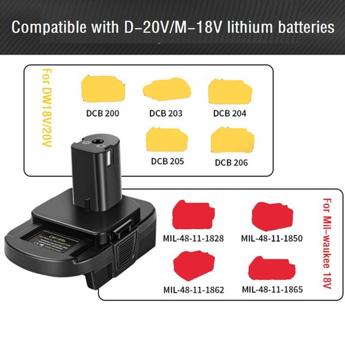 Battery adapter for - battery,