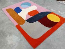 Hand Tufted Geometric Modern