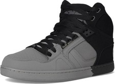 Osiris NYC 83 CLK Black Grey Dip Mens Hi Top Skate Trainers