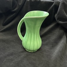 Vintage Sylvac Green Jug, 6”