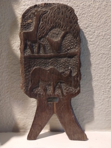 Hand carved african wood - african,