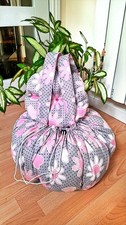 An insulated, hand-made pink