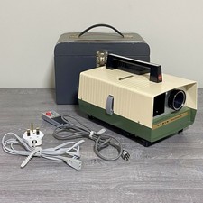 Vintage Cabin Automat 35mm Slide Projector With Remote Control & Case VGC Rare