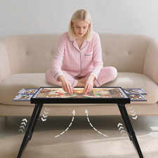 Adjustable Puzzle Table with