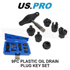 US PRO Tools 9pc Oil Drain
