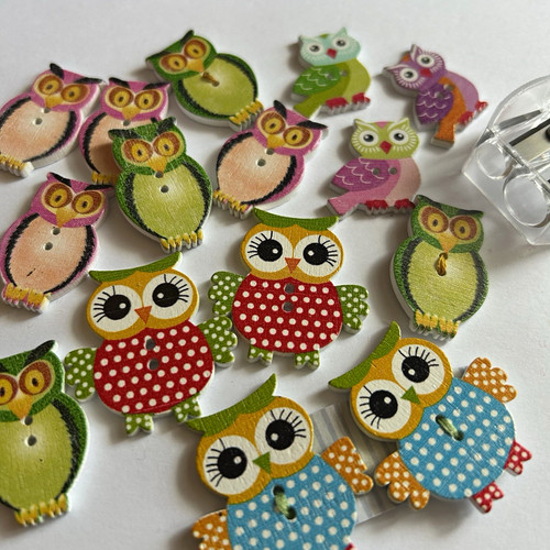 Mixed lot multicolour wooden