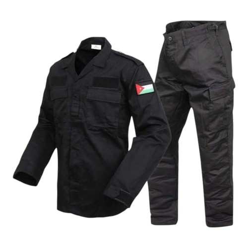 Black tactical uniform - black,