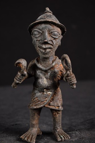 Bronze authentic benin - authentic,