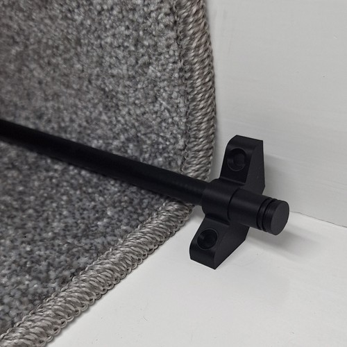 80cm black stair rods - x,