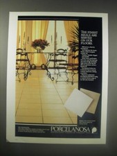 1990 Porcelanosa Tile Ad -