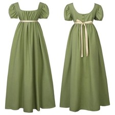 Historical Women Empire Waist