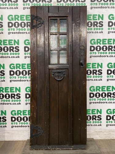 Solid oak front door 1930s - solid,