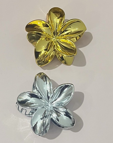 2pcs metal flower hair - 2pcs,