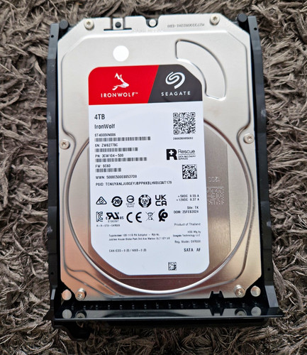 Seagate ironwolf 4tb 5in - 4tb, 3.5in