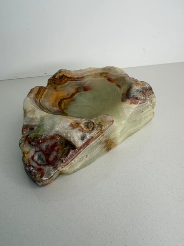 Vintage green onyx stone - vintage,
