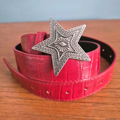 Red star belt western - star,