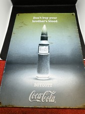 Vintage Anti Coca Cola Boycott