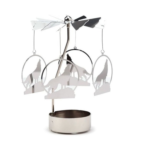 Spinning tea light - spinning, carousel