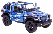 1:34 Blue Jeep Wrangler