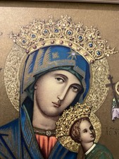 Vintage religious icon - vintage,