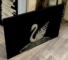 Wall Art Picture Black Silver