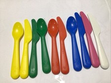 IKEA Plastic Cutlery Childrens, Camping 10 Pieces