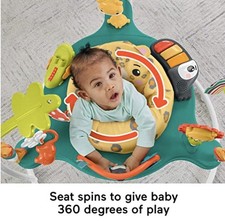 Fisher-Price Leaping Leopard Jumperoo with music (Great condition, £110 RRSP)