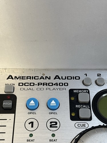 American audio dcd pro400 dual - american, dcd-pro400