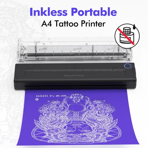 Portable inkjet tattoo printer - portable,