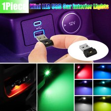 1pc RGB LED USB Interior