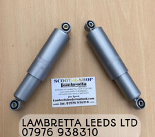 LAMBRETTA ESCORTS FRONT DAMPERS -  SILVER - GREY - FREE POST