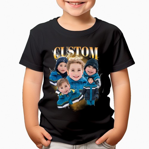 Customisable shirt add - add, photo