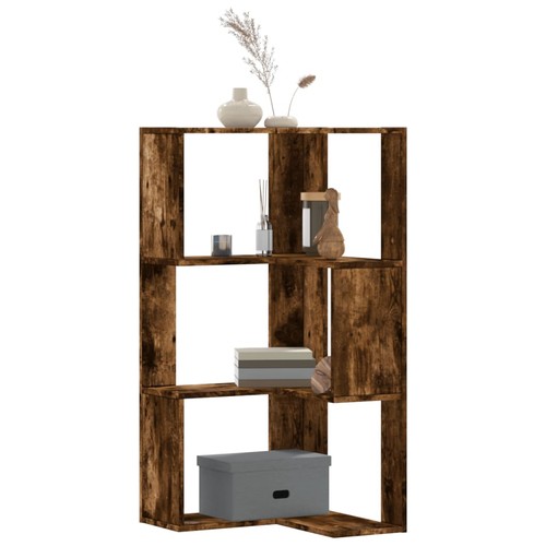 Corner bookcase tier - bookcase, 3-tier