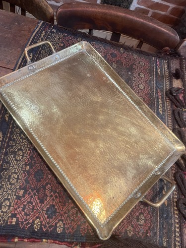 Vintage hand beaten and - hand,