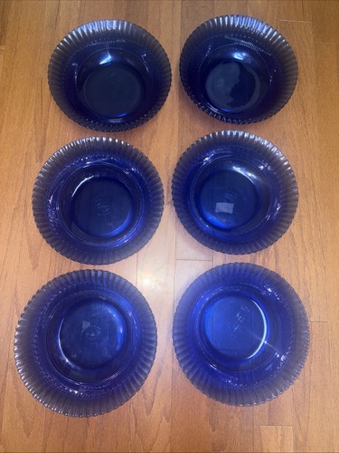 Cobalt blue serving bowls made - cobalt,