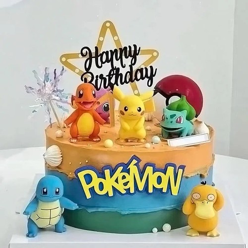Pcs set pokemon cake - 13,