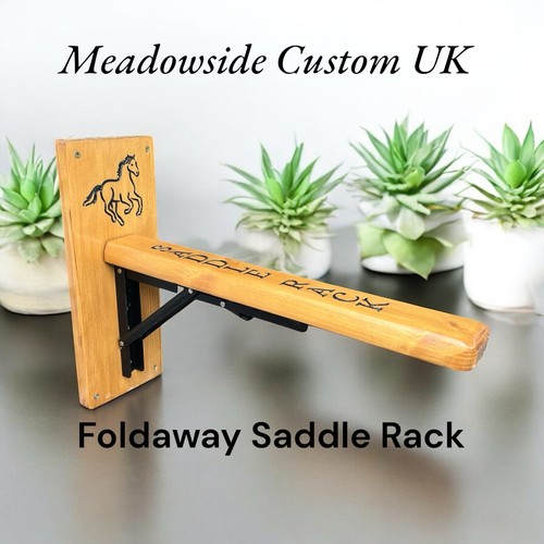 Foldaway saddle racks - racks,
