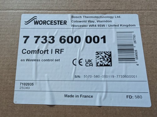 Worcester comfort twin - comfort, rf
