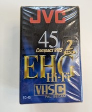 NEW Sealed 2-Pack JVC EHG Hi