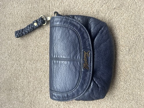 Mantaray navy blue leather - blue,