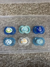 Selection Of Blue MAM Dummy Shields For Modifying/Reborns - Including Cut Teats