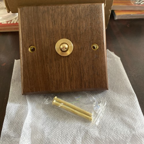 Walnut wood toggle - walnut, light