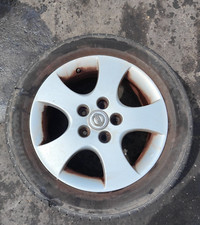 16" NISSAN PRIMERA ALLOY WHEEL RIM & TYRE 205/55R16