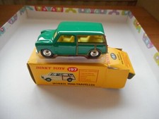 Dinky by NOREV 197 Distri by Atlas Morris Mini Traveller Green+box+ Cert of Auth