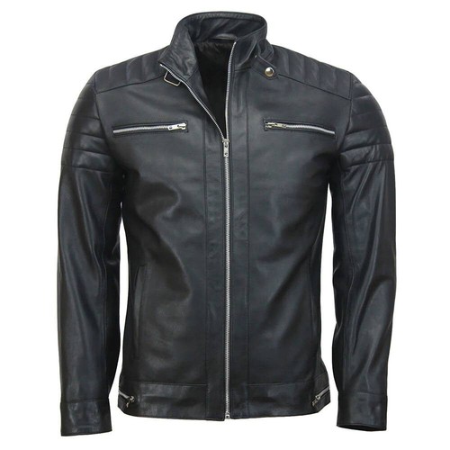 Mens real lambskin black - mens,