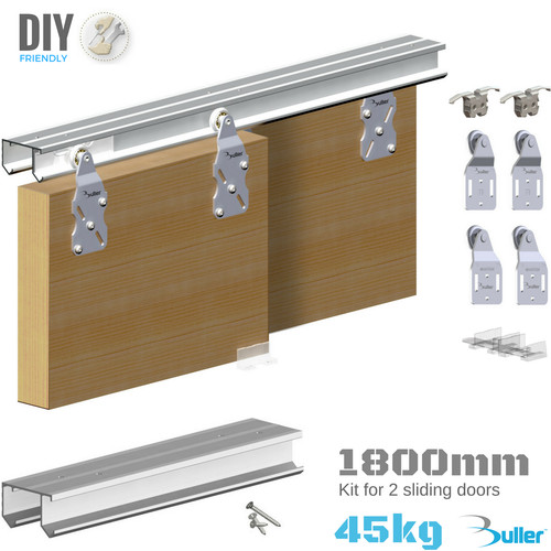 Double rail sliding track - rail,