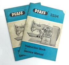 PFAFF 3334 Industrial Sewing Machine Manual