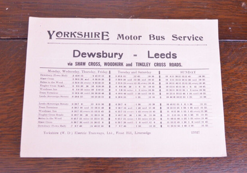 Bus coach timetable sheet - bus,